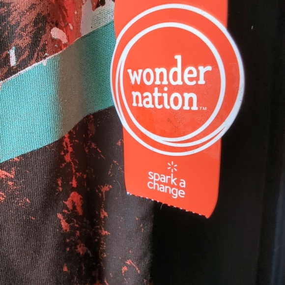 Boys Mountain Snowboarding Graphic Tee, Orange NWT - Picture 8 of 10